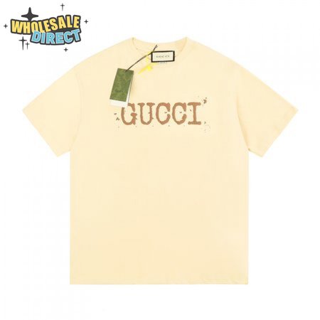 Gucci Autumn And Summer Foam Printing Limited New T-shirt