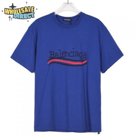 Balenciaga Political Embroidered Cotton t-shirt