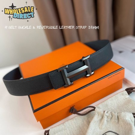 Hermes Constance Touareg Belt Buckle & Reversible Leather Belt 38mm