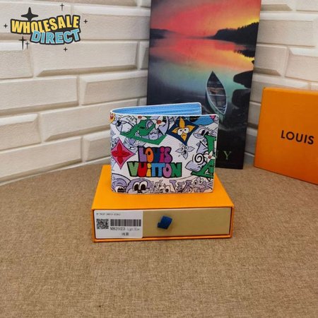 Multiple Wallet Blue