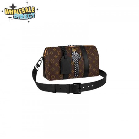 city keepall monogram canvas other in brown ldb037
