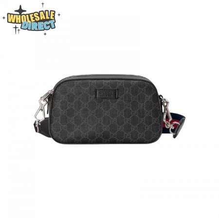 GG Black shoulder bag - GMB48