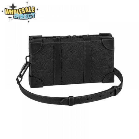 soft trunk wallet taurillon monogram leather lmb015