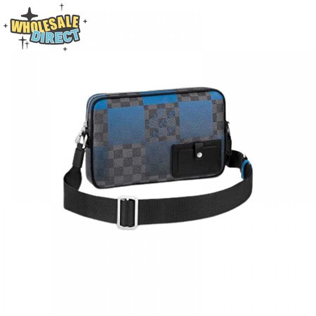 alpha messenger damier graphite canvas lmb063