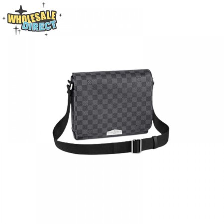 district pm damier graphite canvas lmb030