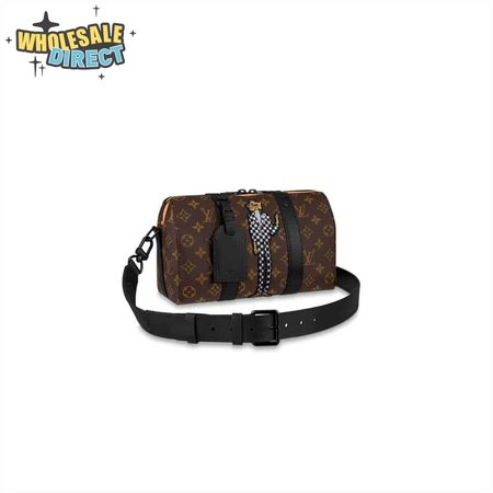 city keepall monogram canvas other in brown m45652