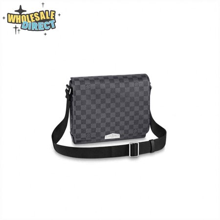 district pm damier graphite canvas n40349