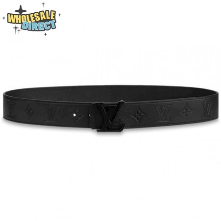 shape belt monogram shadow 40 mm black - b113