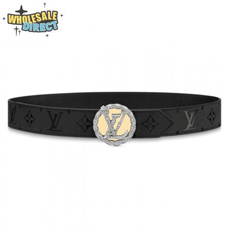 circle plate 35mm reversible belt - b155