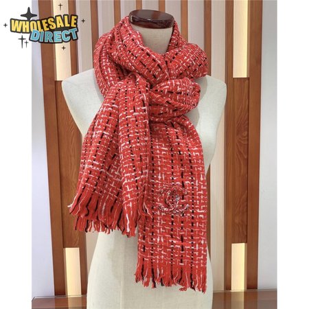 chanel 100% cashmere scarf