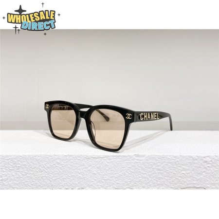 chanel logo sunglasses