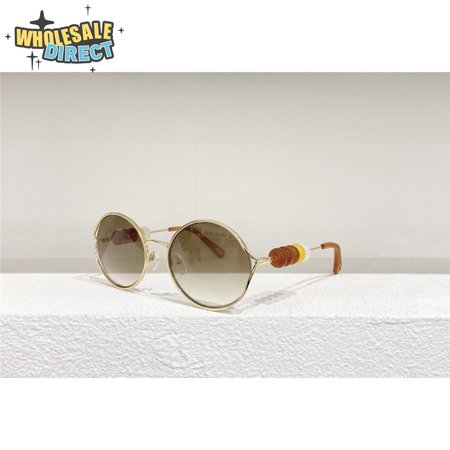 chole classic embellished bead sunglasses