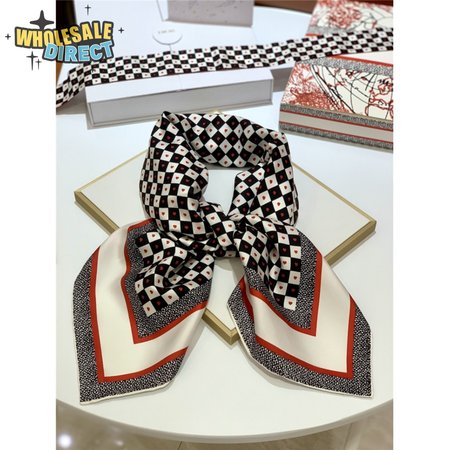 dior amour square scarf