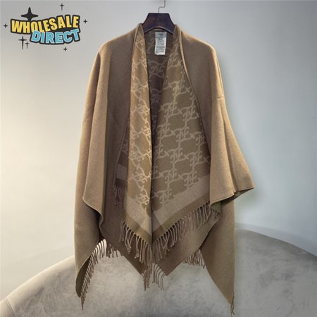 fendi cashmere hooded cloak