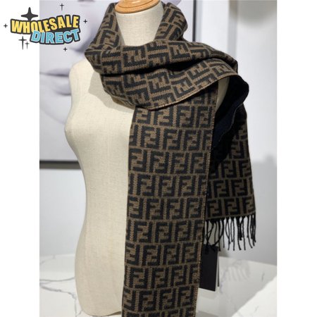 Fendi cashmere shawl Brown