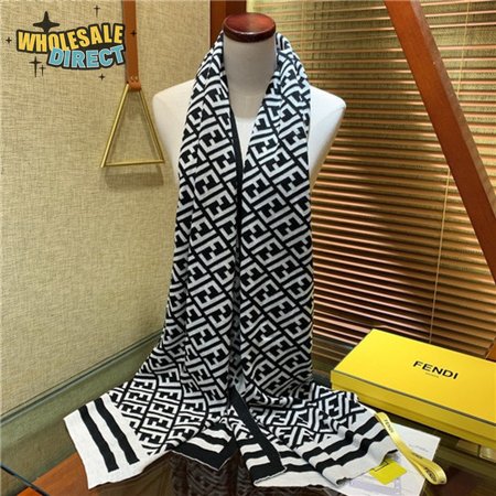 fendi FF cashmere scarf scarves