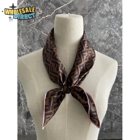fendi silk square scarf