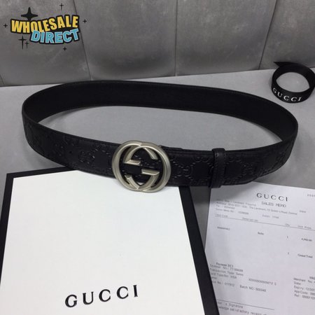 gucci belt 40mm Silver