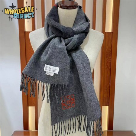 loewe wool cashmere scarfs
