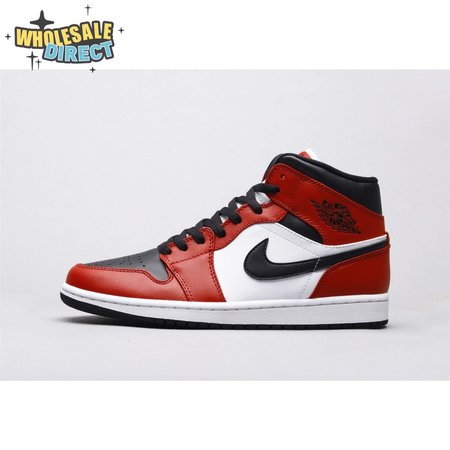 Air Jordan 1 Mid Chicago Toe Unisex