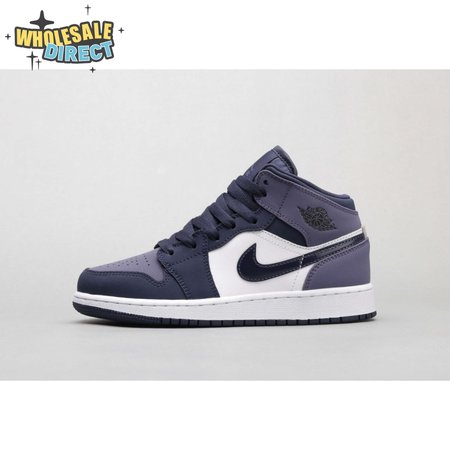 Air Jordan 1 Mid Obsidian Sanded Purple 36-46