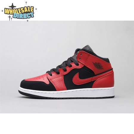 Air Jordan 1 Mid Reverse Bred 36-46