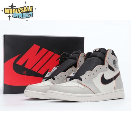 Air jordan 1 x Nike SB high og light bone Unisex