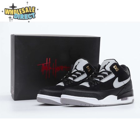 Air Jordan 3 Retro Tinker Black Cement Gold Men's