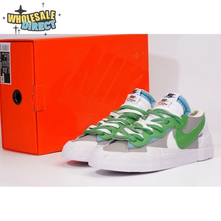 NK x Blazer Low "Medium Grey Classic Green" Unisex
