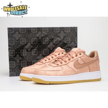 Nike CLOT x Air Force 1(Gold Silk) Unisex