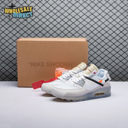 Nike OFF-WHITE x Air Max 90 White Men's