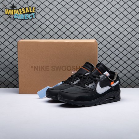 Nike OFF-WHITE x Air Max 90 White Black Men's