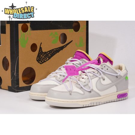 Off white x NK Dunk Low "THE 50" (NO.03) Unisex