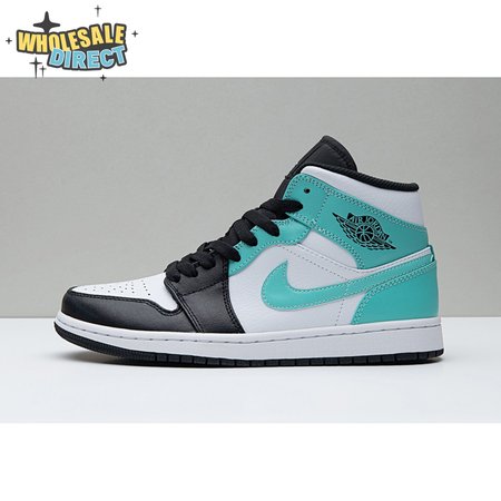 Air Jordan 1 Mid Tropical Twist Igloo 554724-132 Unisex