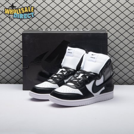Nike Dunk High AMBUSH Black White Unisex
