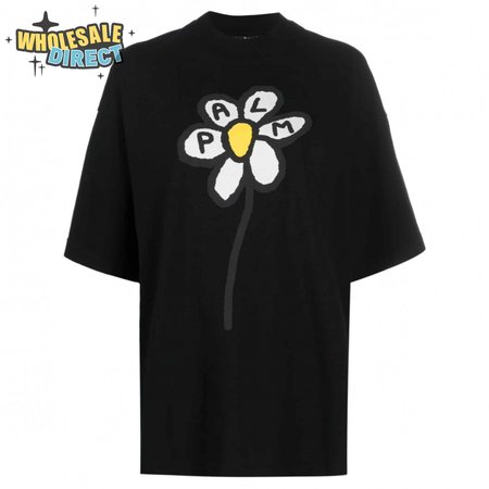 PALM ANGELS FLOWER PRINT TEE - PA18