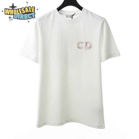 DIOR COUPLE BASKETBALL TIGHT-KNIT T-SHIRT