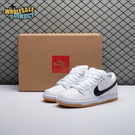 Nike SB Dunk Low Orange Label White Black Unisex