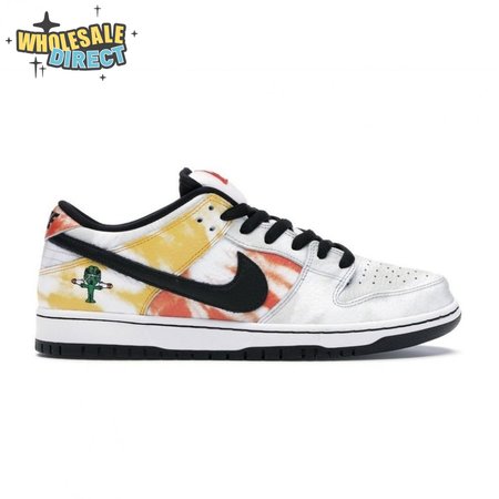 Dunk SB Low 'Tie-Dye Raygun - White' Men's