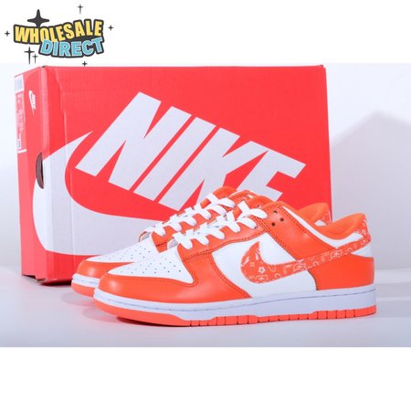 Nike Dunk Low ESS Orange Paisley Unisex
