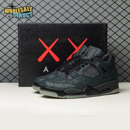 Jordan 4 Retro Kaws Black 930155-001 Men's