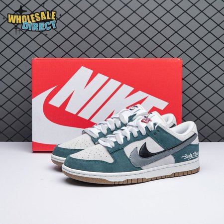 Nike SB Dunk Low Grey Green Black DO9457-110 Unisex