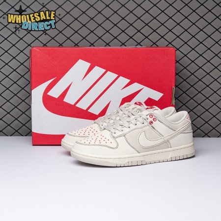 Nike Dunk Low Light Orewood Brown Sashiko DV0834-100 Unisex