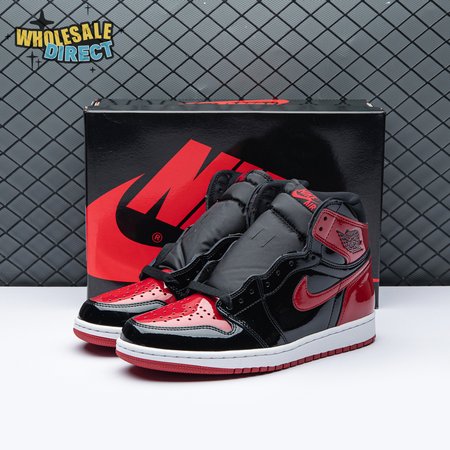 Air Jordan 1 Retro High OG Patent 'Bred' Unisex