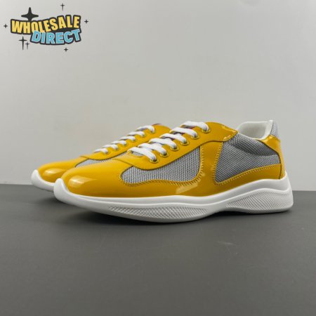 Prada America's Cup Yellow Sneakers