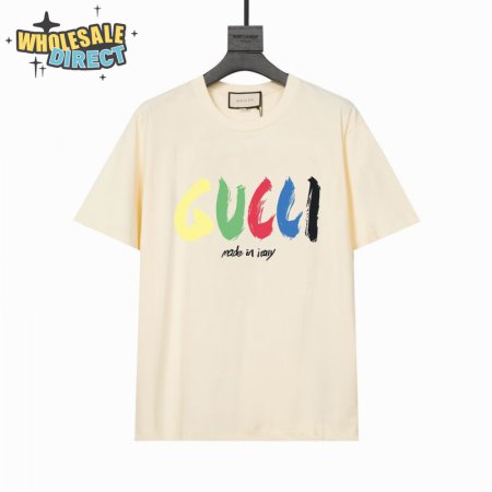GUCCI LOGO T-Shirt Beige