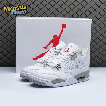 Air Jordan 4 Retro 'White Oreo' Unisex