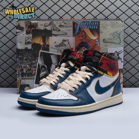 Jordan 1 Retro High Union Los Angeles Blue Toe Men's