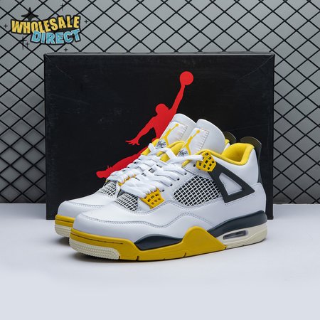Air Jordan 4 Retro Vivid Sulfur AQ9129 101 Unisex