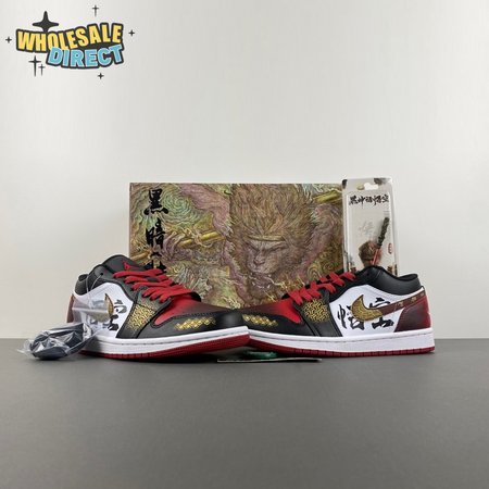 Black Myth Wukong Air Jordan 1 Low 553558-161 Unisex